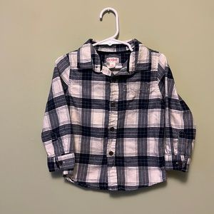 Cat and Jack brand size 3T boys long sleeve button up